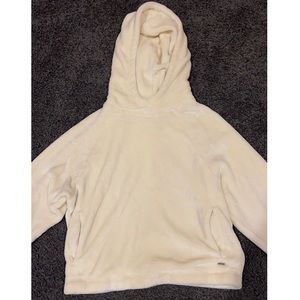 Fluffy Cream Hollister Hoodie